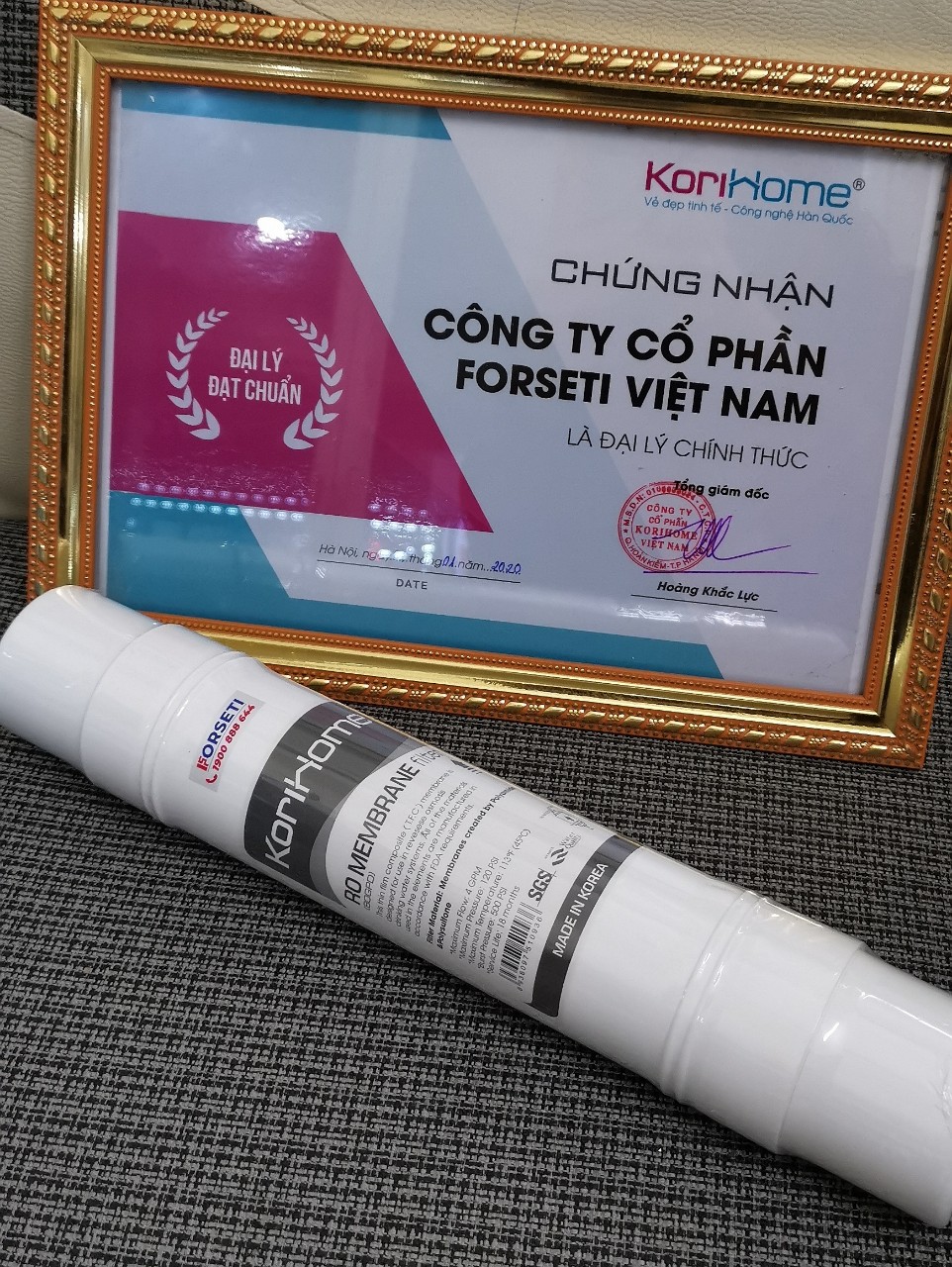 Trọn bộ 9 lõi lọc nước Korihome hàng chính hãng cho máy WPK-915