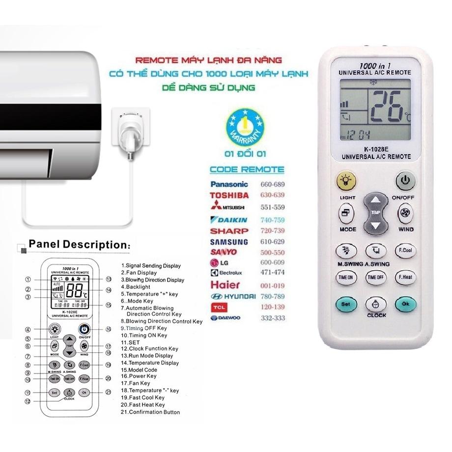 Remote điều khiển máy lạnh nội địa Nhật, điều khiểu máy lạnh điều hòa (xả hàng)