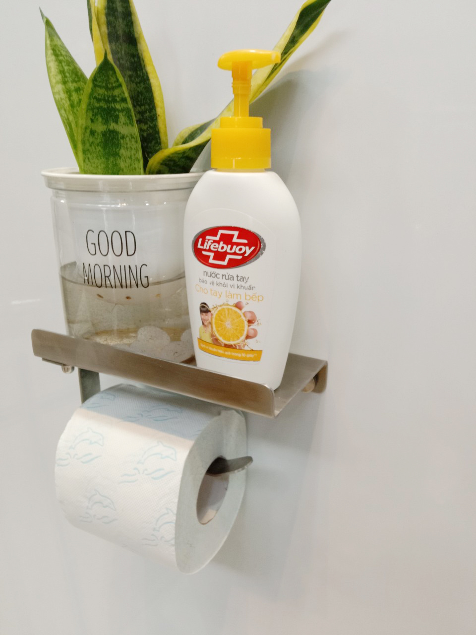 Hộp giấy Kibath tiện dụng inox 304, KB-718
