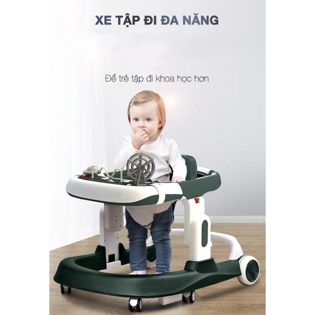 XE TẬP ĐI CHO BÉ 6-18 tháng tuổi BABY WALKER ĐA NĂNG FULL option