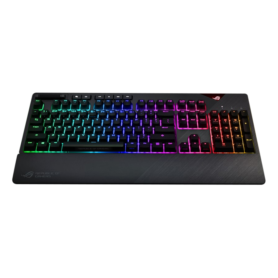Bàn Phím Chơi Game Rog Asus Strix Flare RGB Aura Sync USB - Hàng Chính Hãng