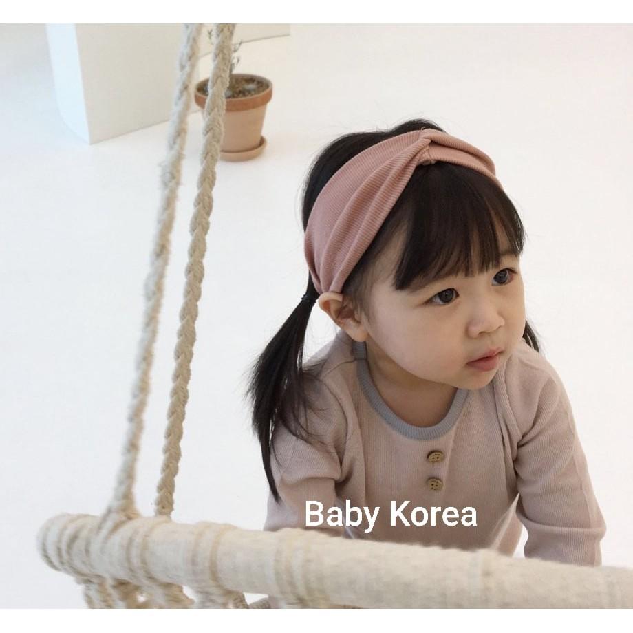 Turban gân lạnh xoắn Hàn quốc