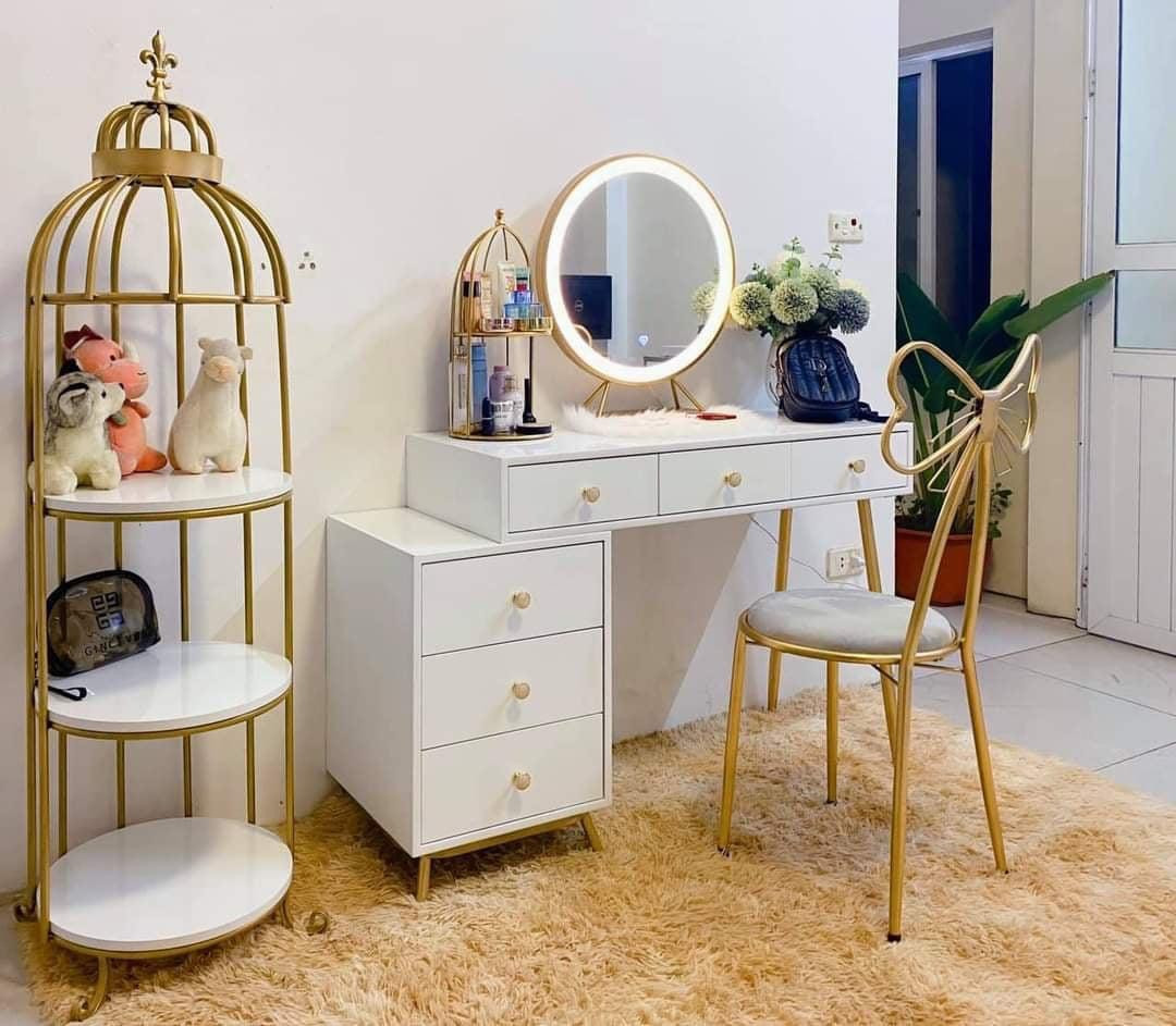 Kệ lồng chim tròn Juno Sofa Chất lượng 3 tầng