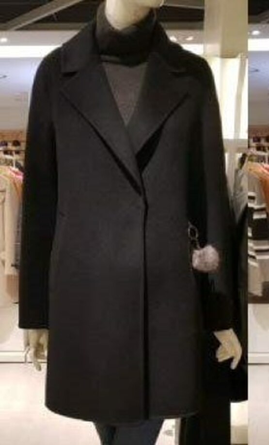 Áo dạ Wool blend overcoat S()up xuất Hàn dành cho Nữ. Vải wool 2 lớp dày dặn, sang trọng