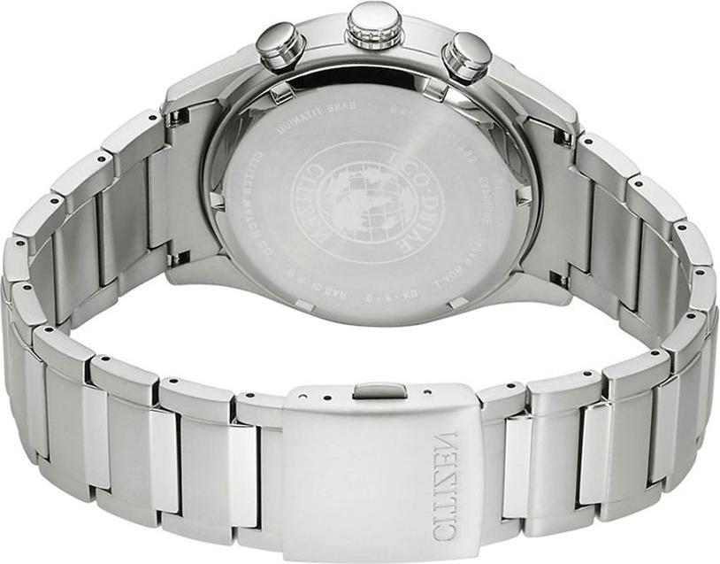 Đồng Hồ Nam Citizen Dây Titanium CA0650-82M - Mặt Xanh (Sapphire)