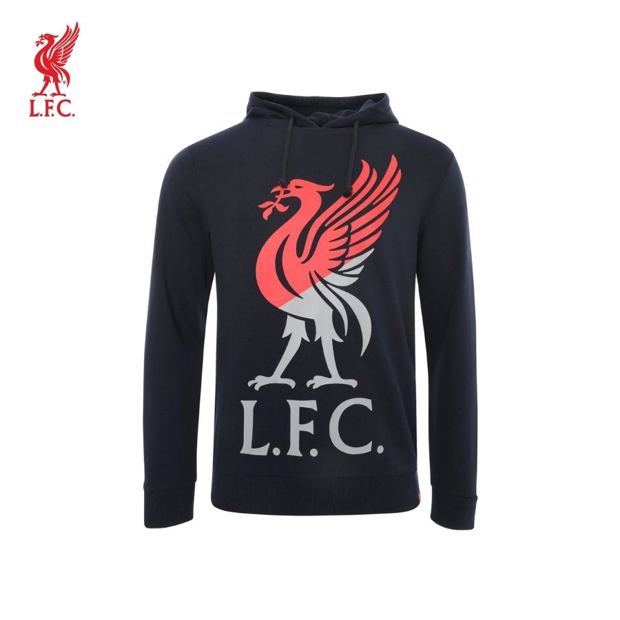 Áo hoodie tay dài có nón thể thao nam LFC Liverbird - A15018