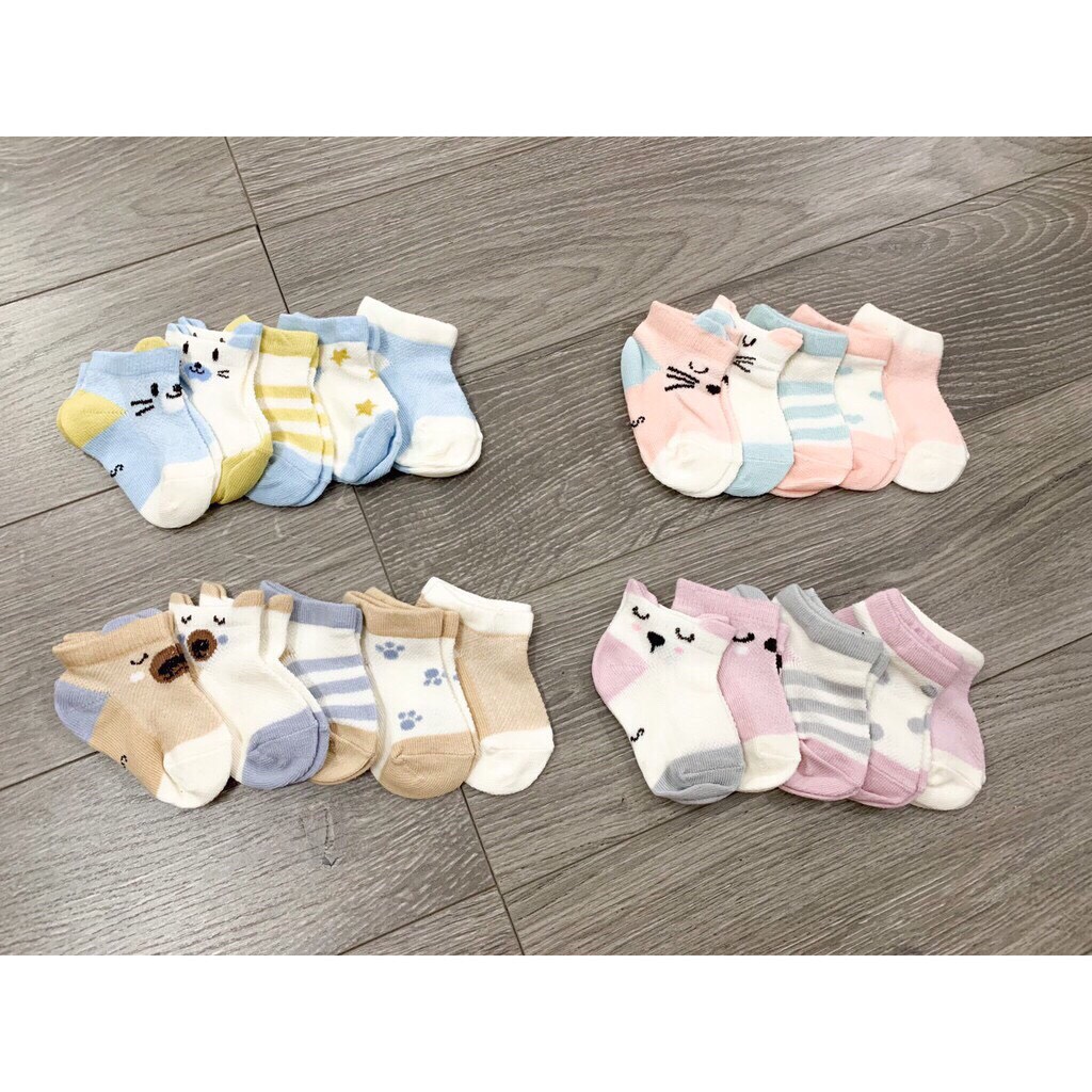 Set 5 đôi tất Kid Sock điều hòa cho bé