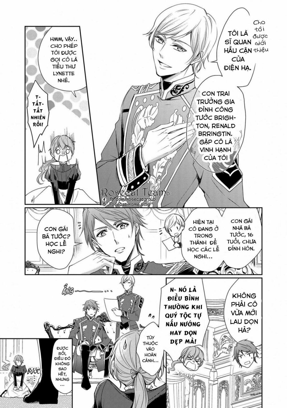 con gái bá tước bỗng thành vị hôn thê của thái tử điện hạ chapter 1 13