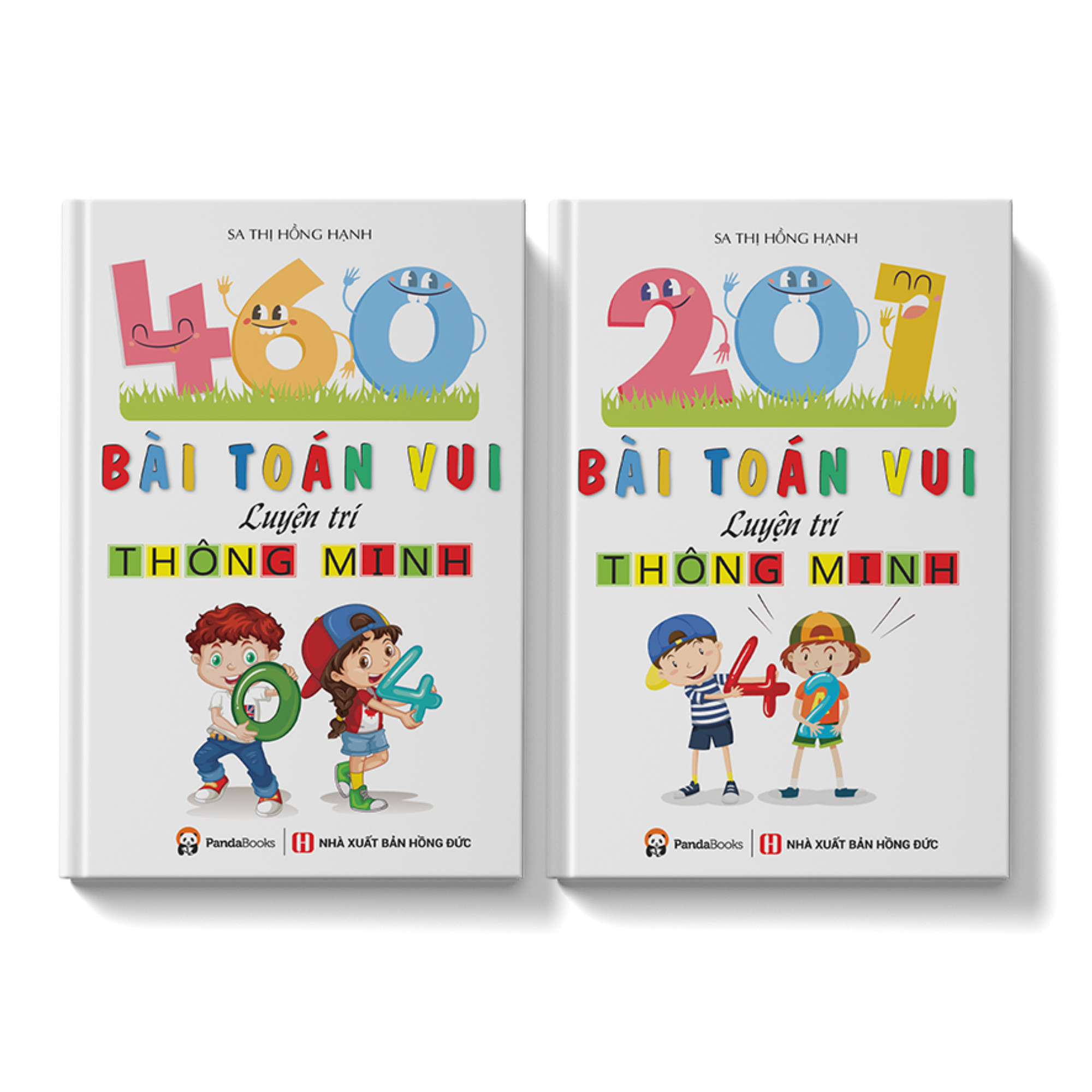 Sách - Combo Bé Học Nhanh - Nhớ Lâu 201 Bài Toán Vui Luyện Trí Thông Minh - 460 Bài Toán Vui