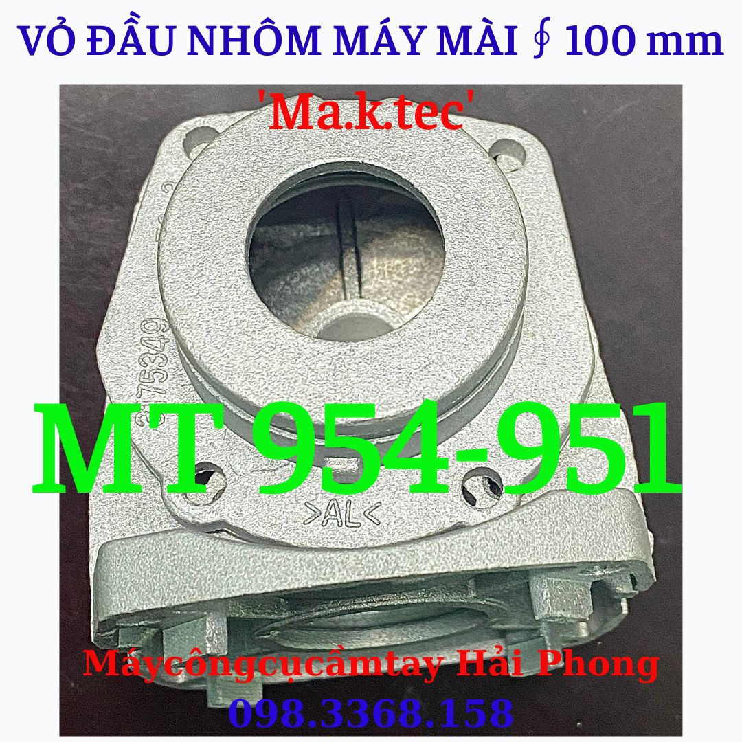 Vỏ đầu nhôm máy mài  'Maktec' mod. MT954-MT951 , 'DCA'  mod. ASM , 'DongCheng' mod. DSM