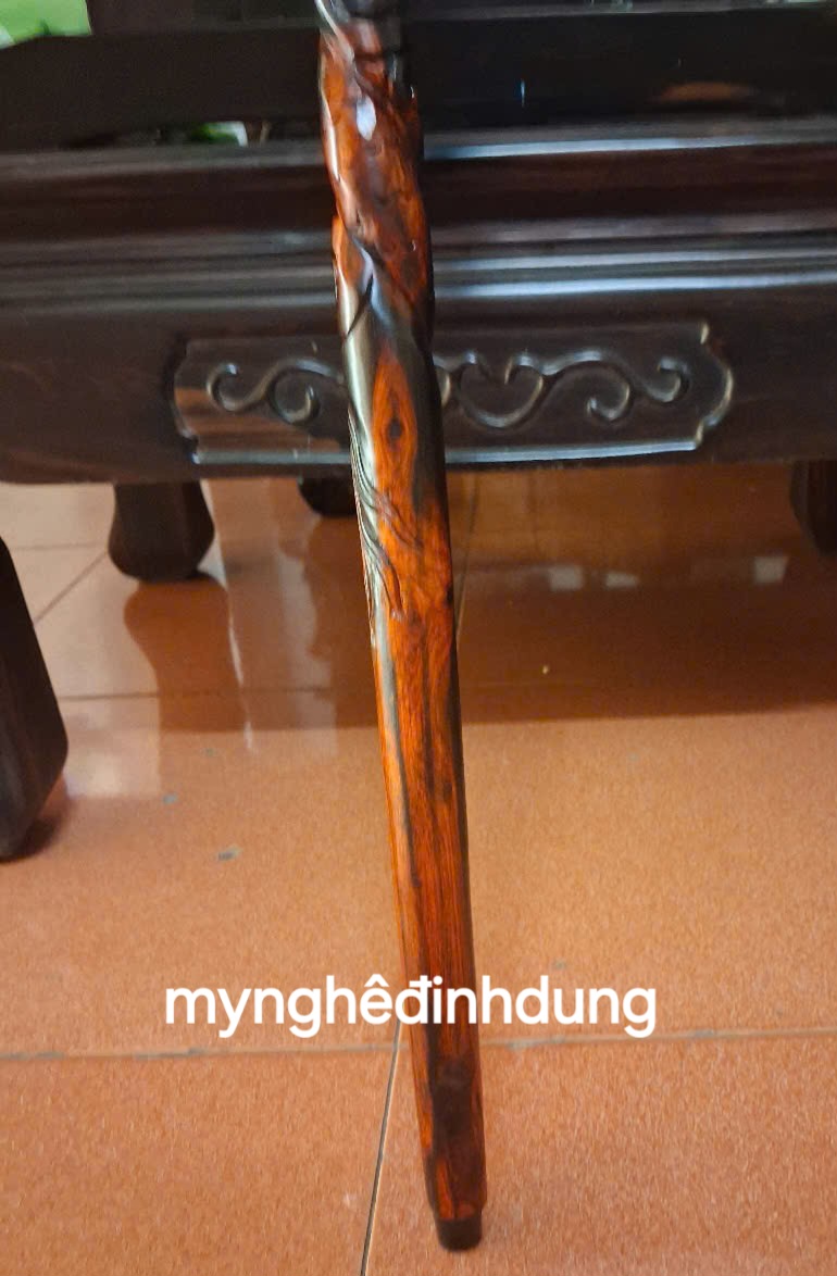 Gậy batong bằng gỗ trắc 90x3.2cm