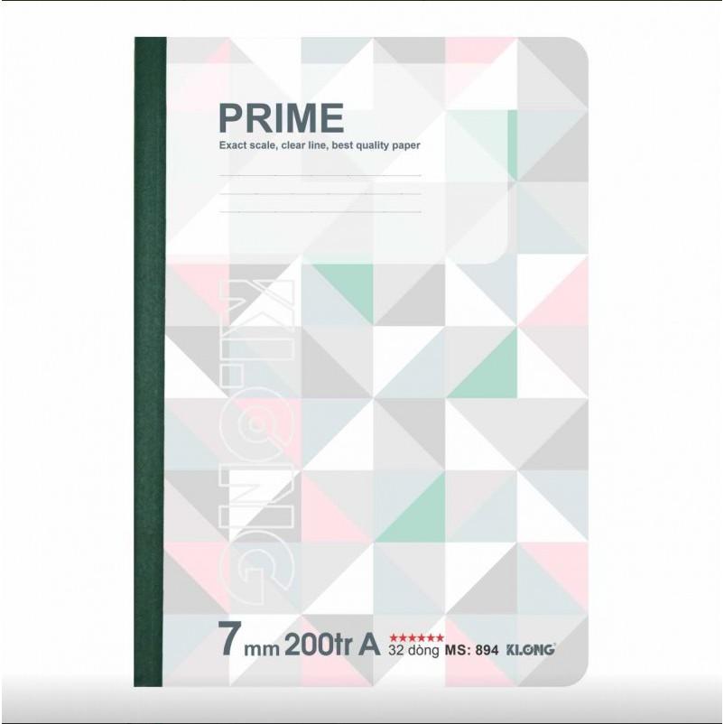 Vở Kẻ Ngang Prime - 200 trang; Klong MS: 894