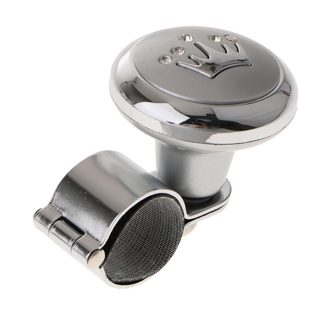 2Pcs Steering Wheel Aid Power Handle Assister Knob for Car Truck