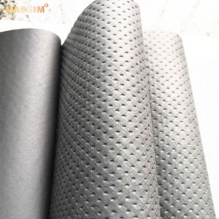 Bạt phủ ô tô chất liệu vải không dệt 4 lớp thương hiệu MACSIM cho xe Nissan Terra- màu ghi bạt phủ trong nhà, ngoài trời
