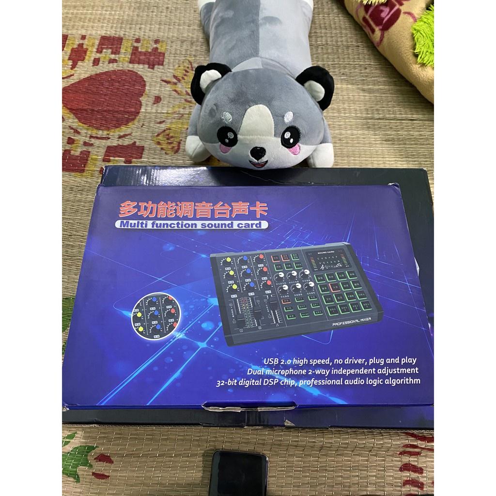 Sound card Thu âm S8 FREESHIP Hát Karaoke Livetream Thu Âm Thế Hệ Mới Kết Nối Bluetooth , Auto Tune Đẳng Cấp