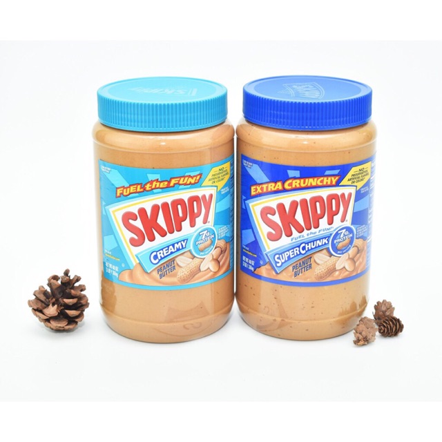 Bơ Đậu Phộng Hạt Skippy Super Chunk Peanut Butter của Mỹ 1,36kg