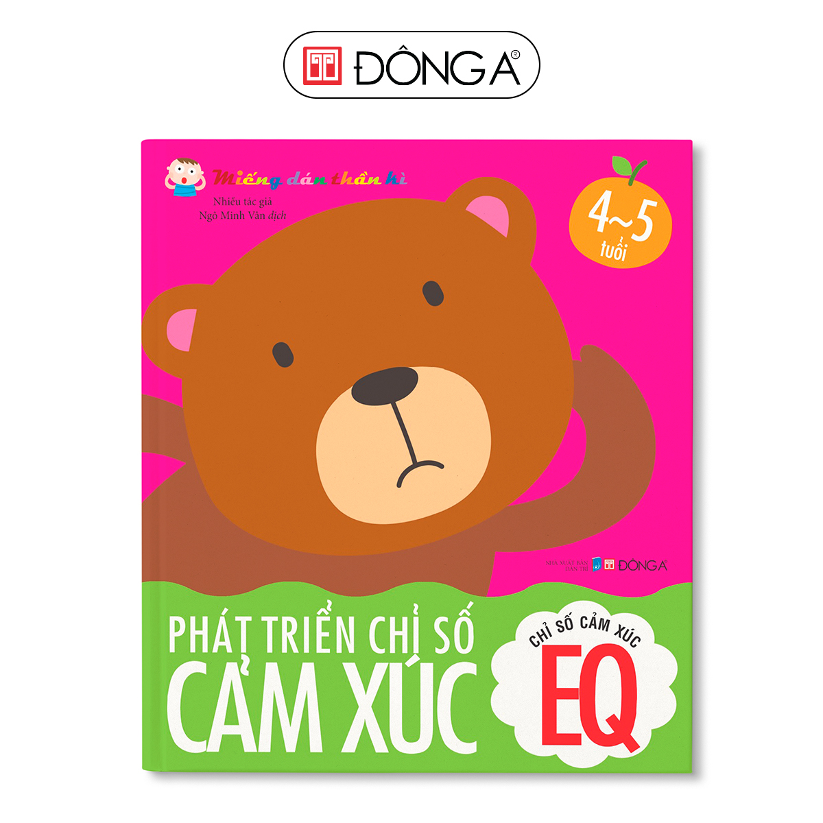 Bộ Miếng Dán Thần Kì - Phát Triển Chỉ Số IQ - CQ - EQ Cho Trẻ Từ 2-5 Tuổi - Tái bản
