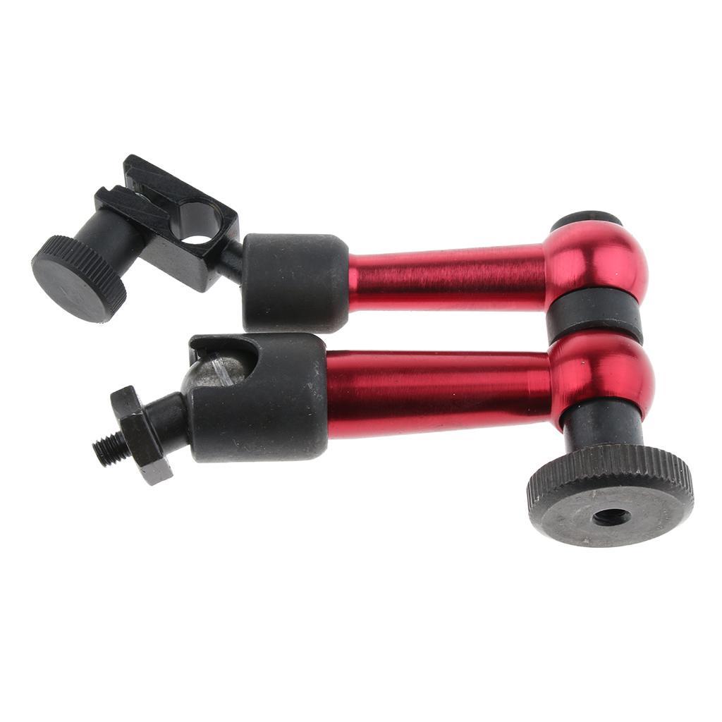 2x Metal Universal Base Holder for Lever Dial Test Indicator Gauge S