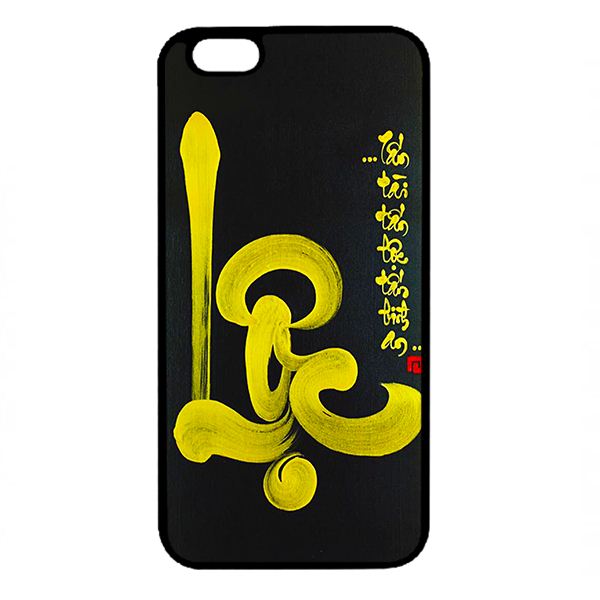 Ốp lưng cho iPhone 6 Plus thư pháp 23 - Hàng chính hãng