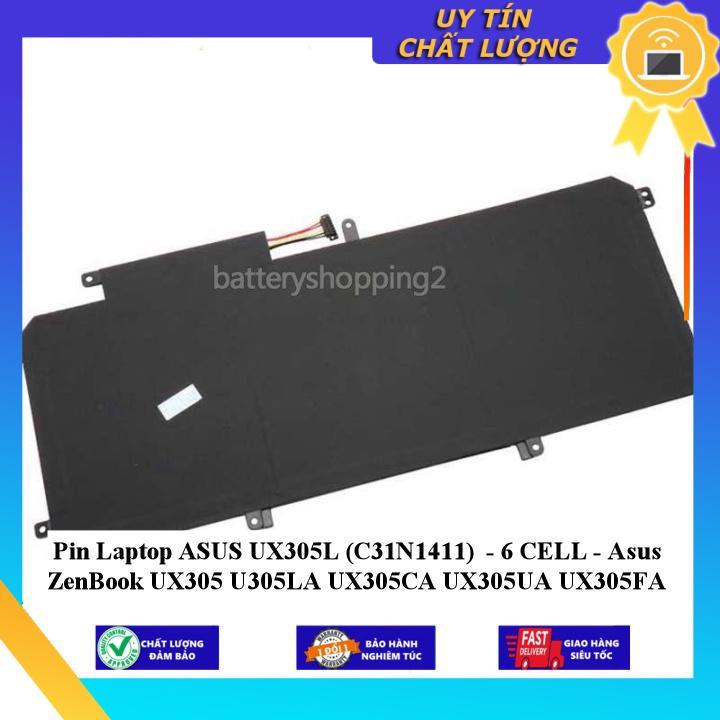 Pin dùng cho Laptop ASUS UX305L  Asus ZenBook UX305 U305LA UX305CA UX305UA UX305FA - Hàng Nhập Khẩu New Seal