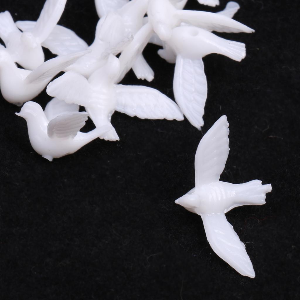 7-10pack 12pcs Baby Shower Christening Table Confetti Pigeon Wedding Table Decor