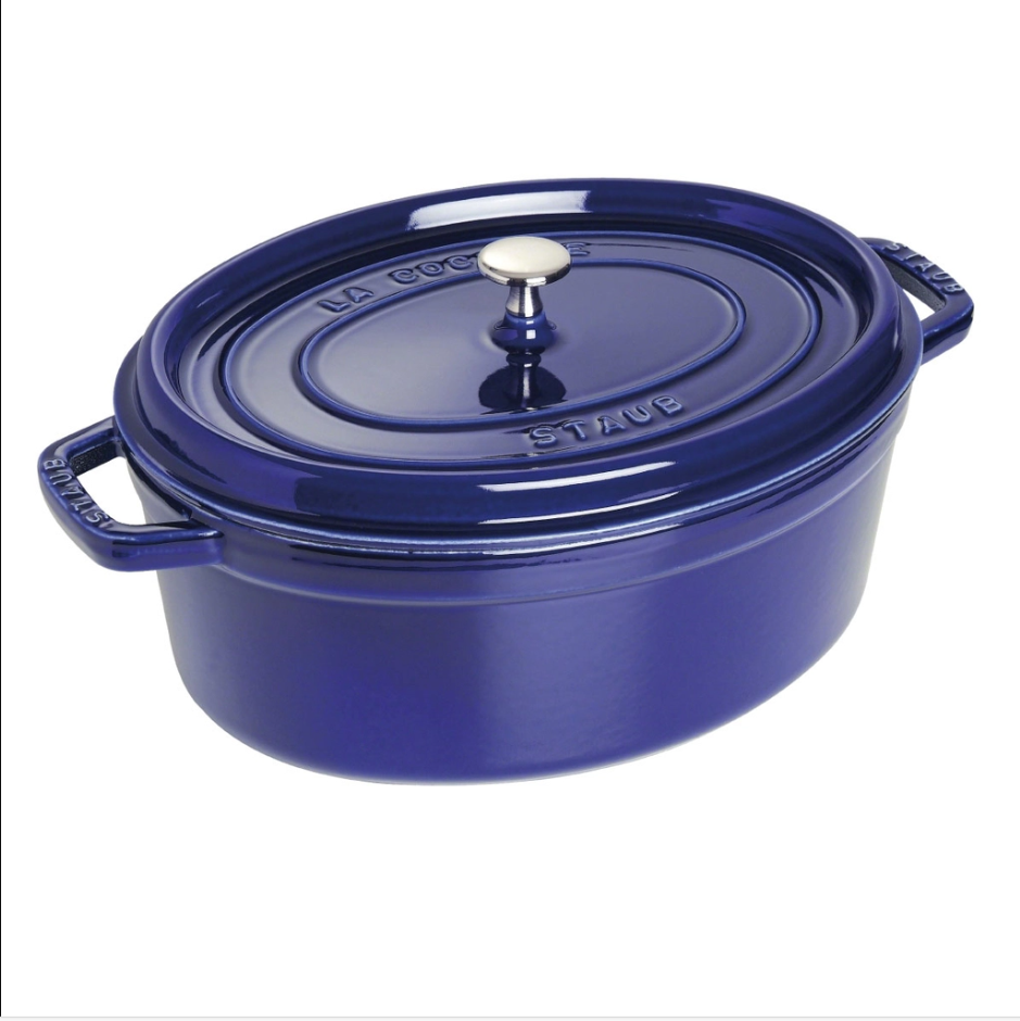 Staub - Nồi oval màu xanh đen - 11cm (0.23L)