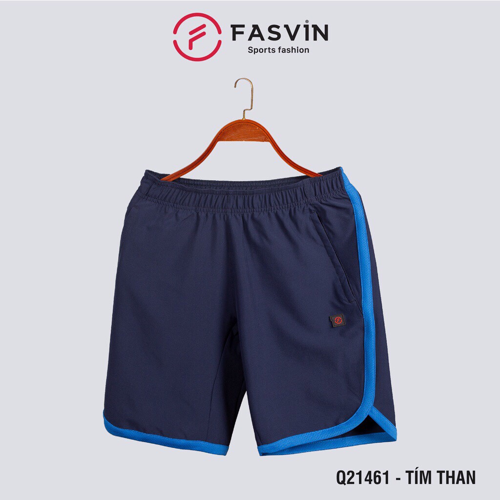 Quần đùi nam Fasvin Q21461.HN vải gió chun co giãn mềm mại thoải mái vận động
