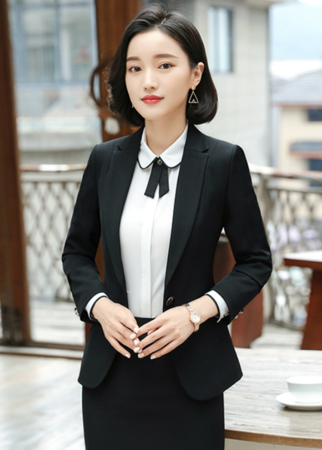 Áo Vest Nữ Một Nút Cài Titishop ACC91 - Đen (Size