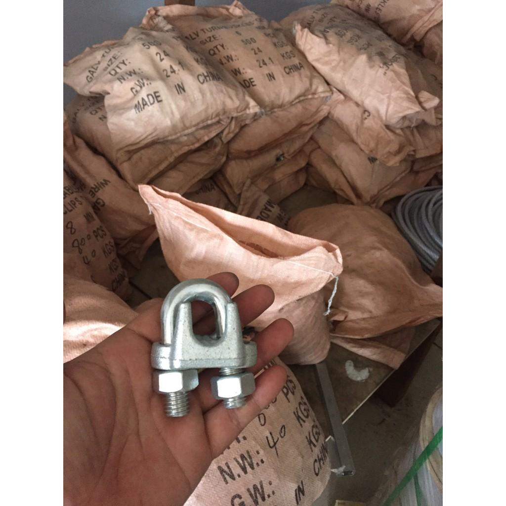 10 Cóc khóa dây cáp phi 4mm cáp thép giá sỉ