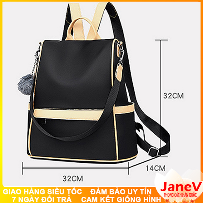 Balo Nữ Thời Trang Vải Oxford Cao Cấp Phong Cách Hàn Quốc TVNN419