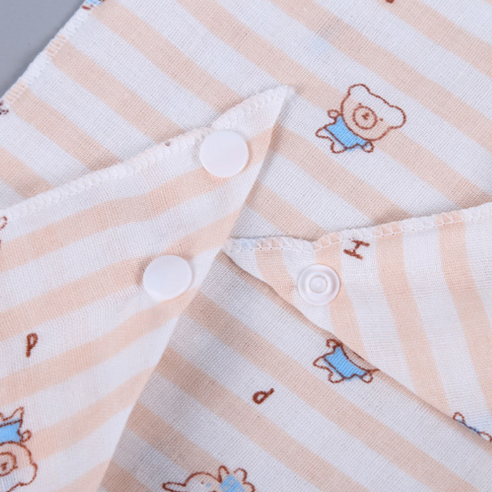 Combo 5 yếm xô cotton cúc bấm cao cấp