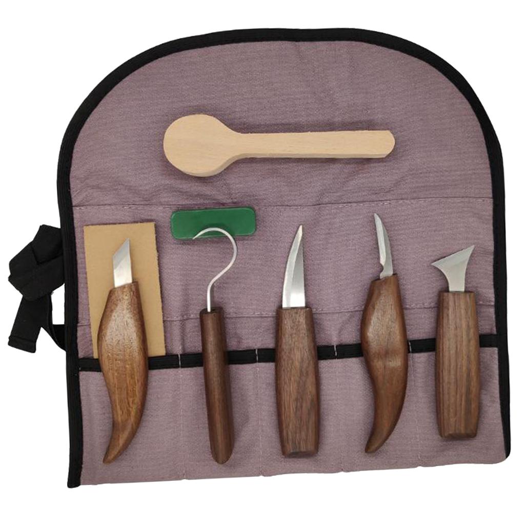 5/8pcs Wood Carving Tools Set Hook Carving Cutter Detail Cutter Oblique Knife Trimming Knife Cutter DIY Crafts Gifts for Beginners