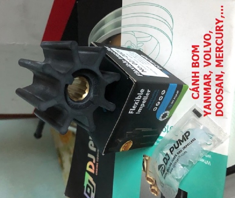 Cánh bơm Yanmar 6CH, thay thế Jabsco 90-001; Johnson 09-1028B; Kashiyama SP-70, Sherwood 18200K, Kashiyama SP-70, Volvo 21951356
