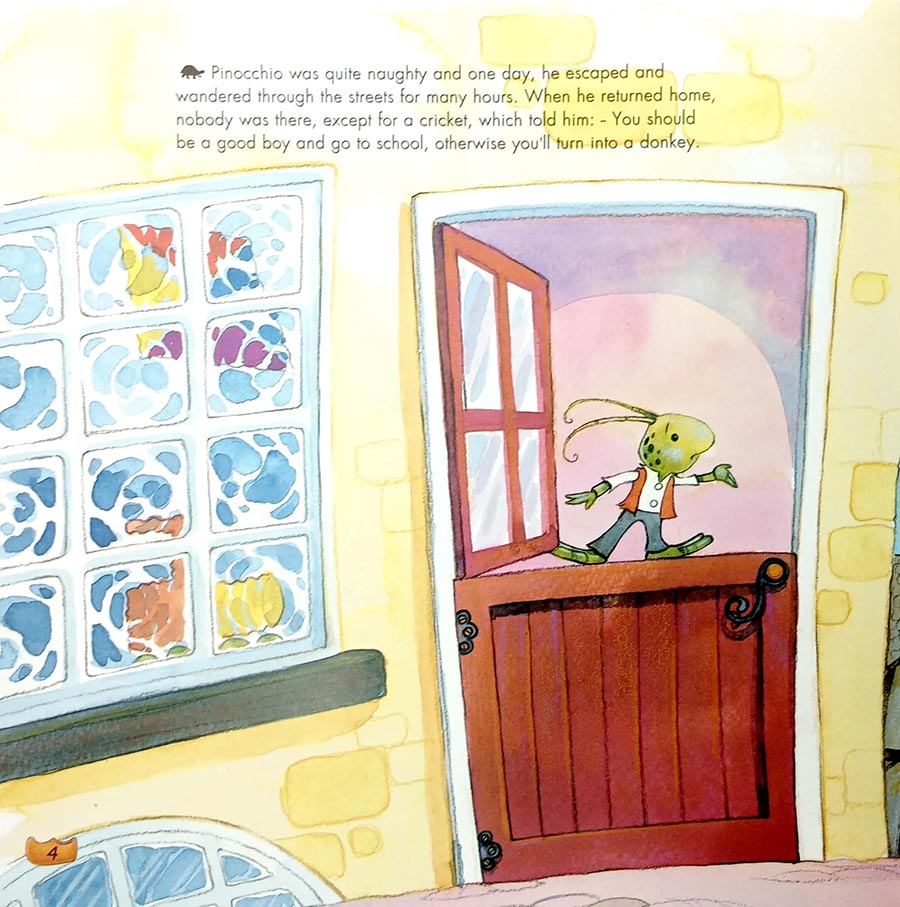 Truyện Cổ Tích Nổi Tiếng Song Ngữ Việt - Anh (Tái Bản 2023): Pinocchio - Chú Bé Người Gỗ Pinocchio