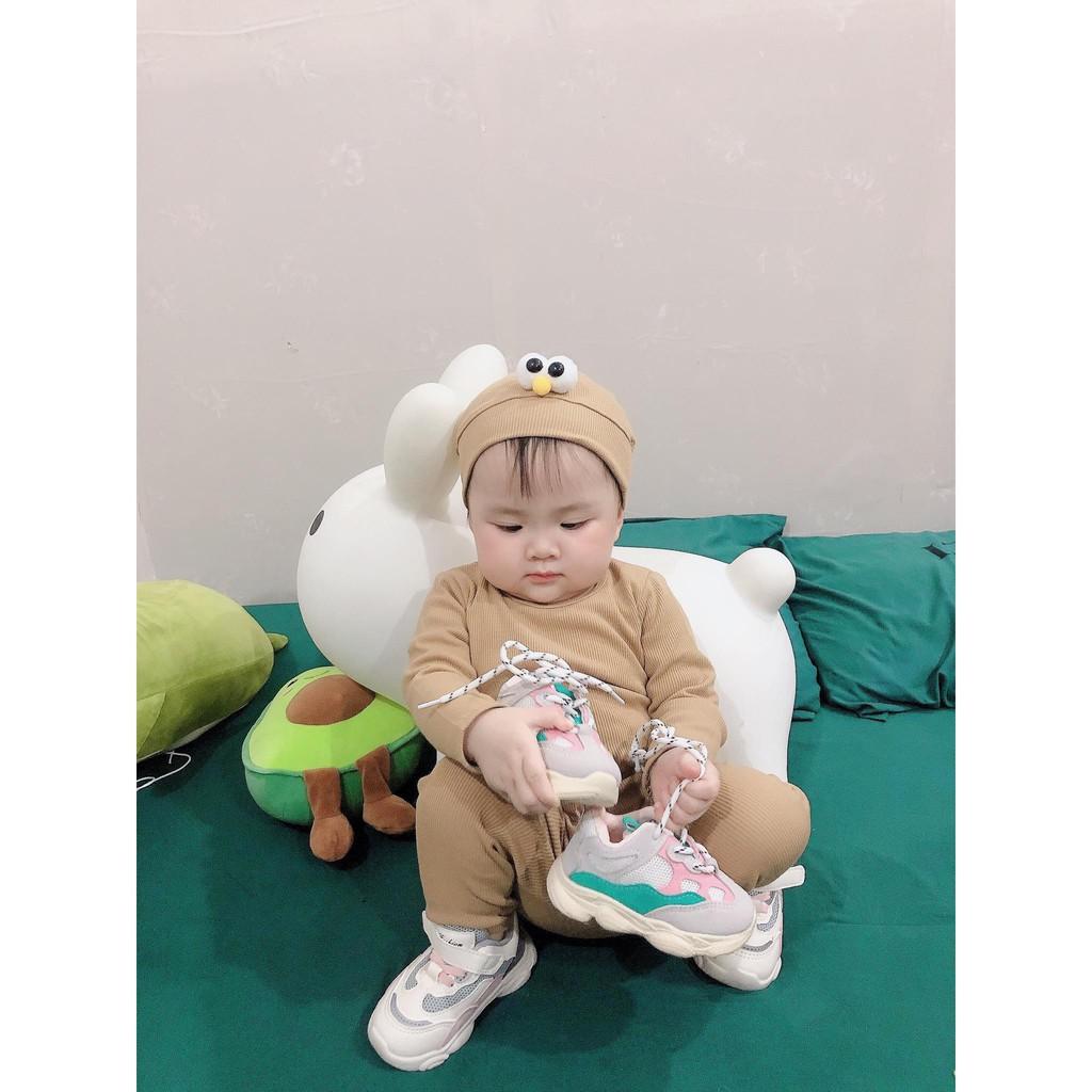 Bộ Dài Tay Cho Bé Bộ Len Tăm Dài Tay SIMPSON chất len tăm cao cấp form siêu đẹp