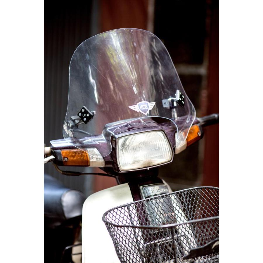 Kính chắn gió cho xe Honda Dream KC100DR (Trong suốt)