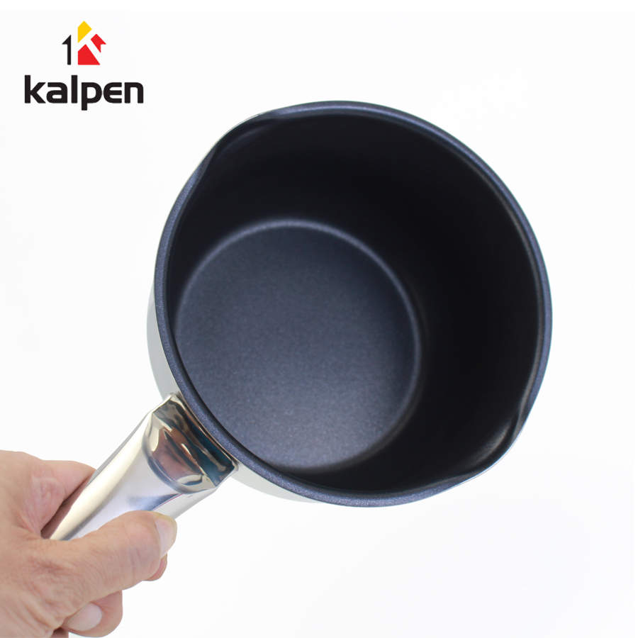 Quánh chống dính Inox 304 đáy 5 lớp Kalpen Lermat size 14cm chuẩn Đức