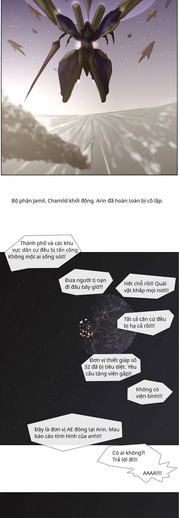 cuộc chiến với quái vật tại kỷ nguyên 430 chapter 13 18