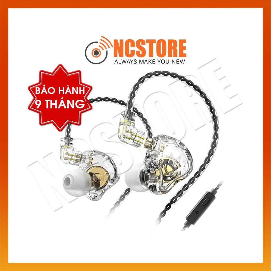 Tai nghe TRN MT1 Hifi In Ear | Siêu Bass | Siểu rẻ | 1 Dynamic | Nghe Nhạc Lossless | Có Mic | Gía Rẻ