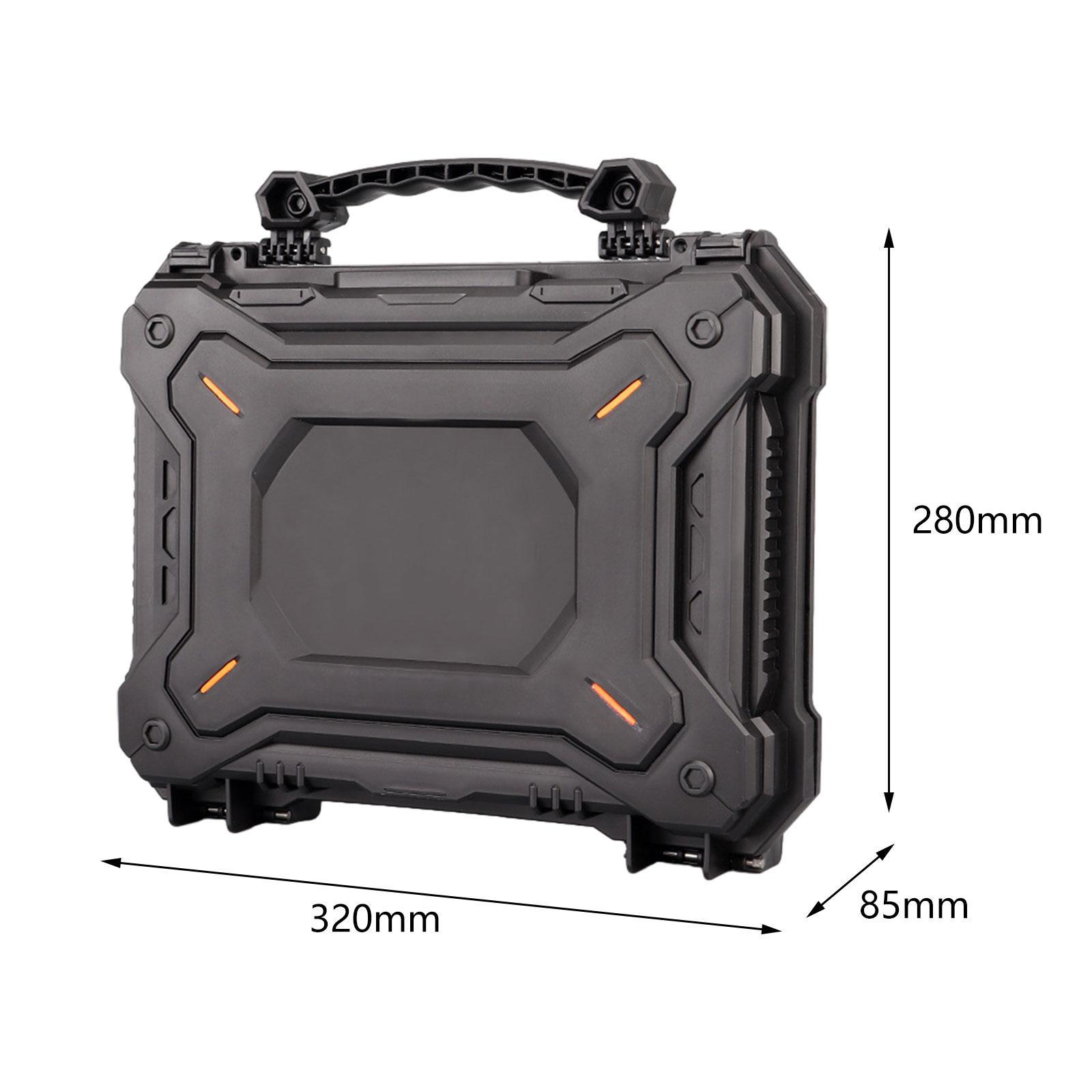 Hard Handheld Case Portable Tool Storage Box for Equipment Microphone Camera