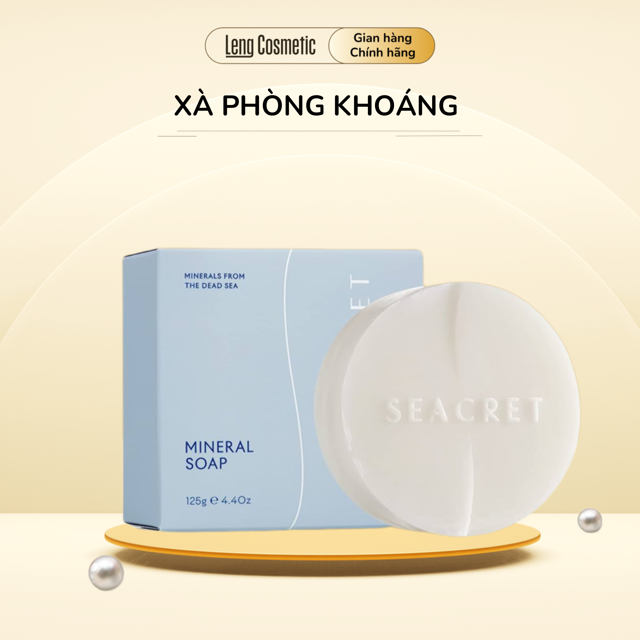 XÀ PHÒNG KHOÁNG SEACRET MINERAL SOAP