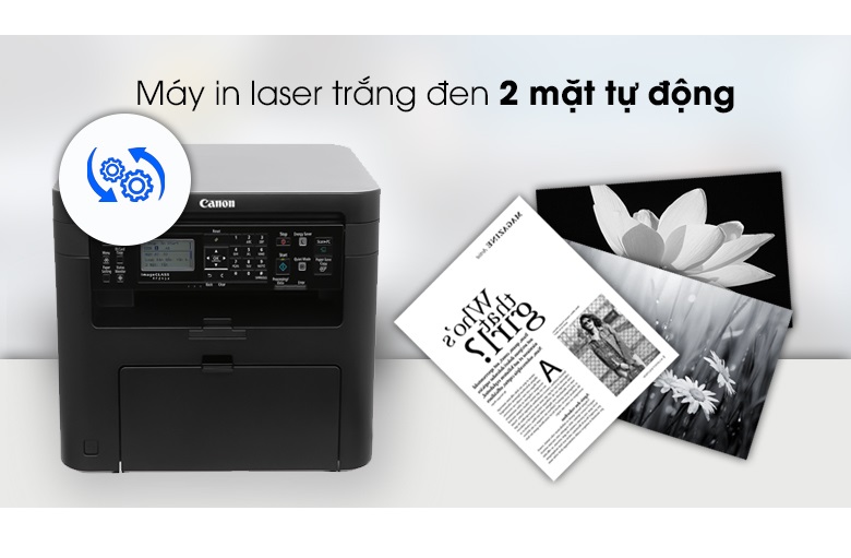 Máy In Canon MF241D-In Laser Đa Chức Năng Copy, Quét - HÀNG CHÍNH HÃNG