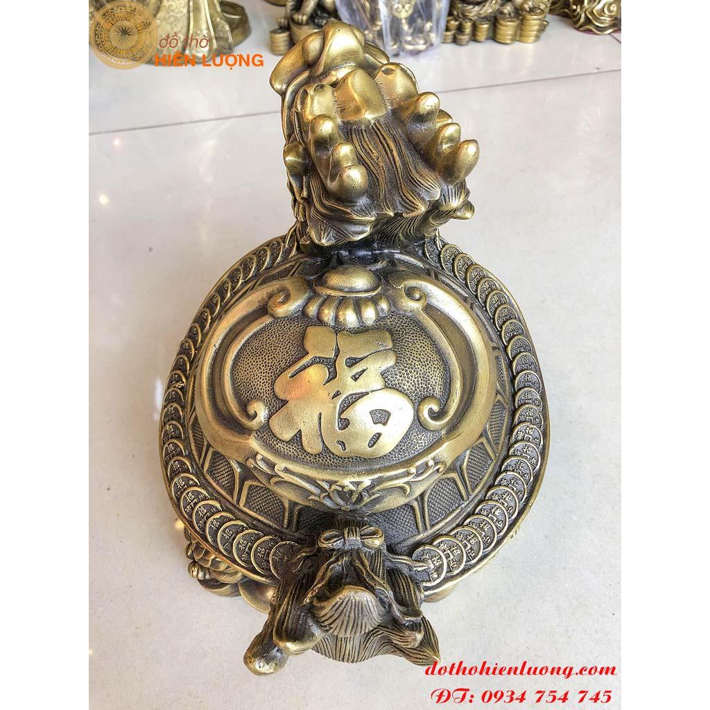 Long Quy Chữ Phúc – Rùa Đầu Rồng Chữ Phúc To