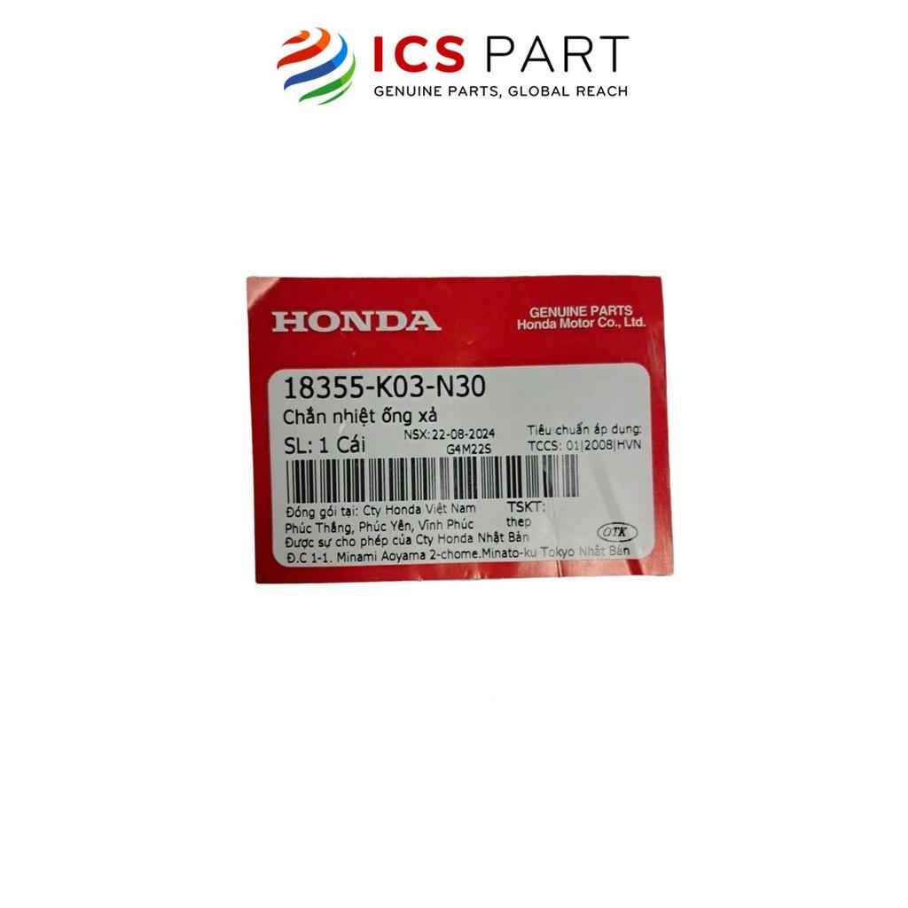 Ốp Pô (Chắn Nhiệt Ống Xả) HONDA Wave Rsx 110 (18355K03N30)