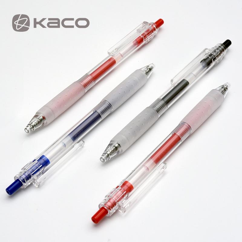 Bút bi gel - Bút Kaco Green - Ngòi 0.5mm (Giao đơn từ 80k)