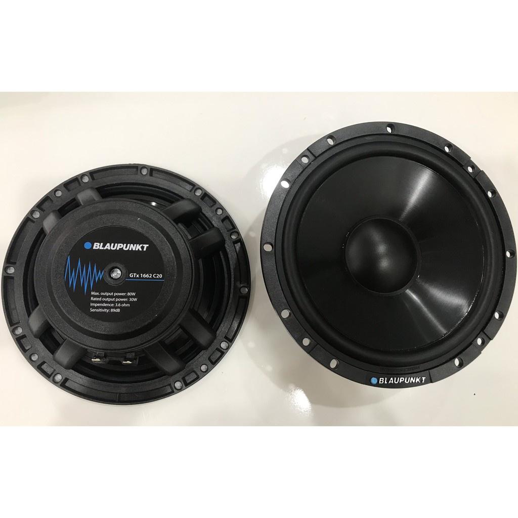 Bộ 4 Loa Ô Tô Kèm Phân Tần Blaupunkt GTX 1662 C20 Hàng loại 1 Âm Thanh Sắc Nét Dành Riêng Cho Người Am Hiểu