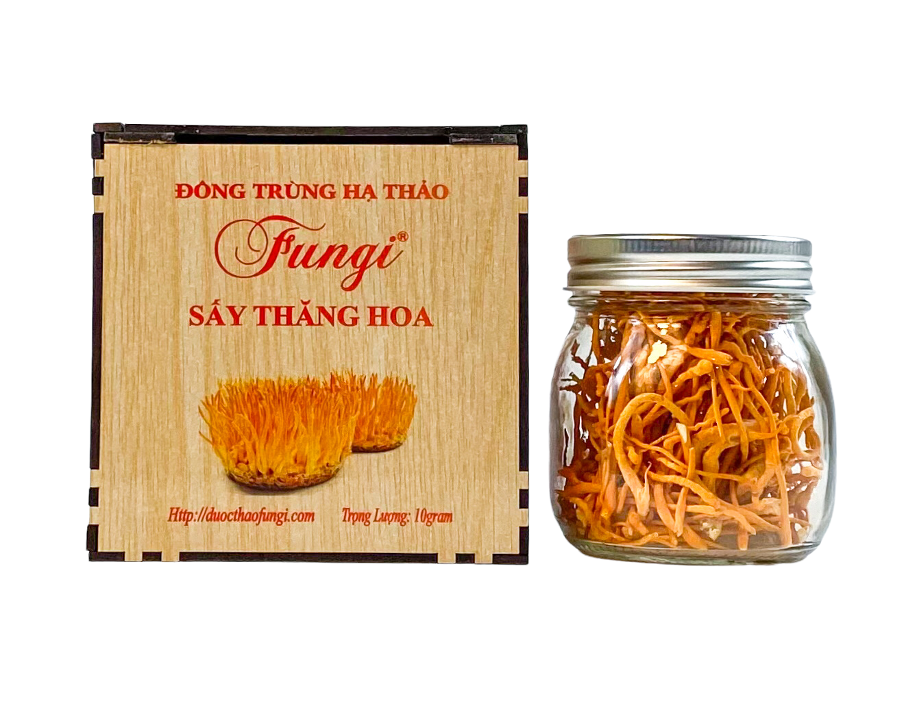 Sấy Thăng Hoa Hộp Gỗ 10g