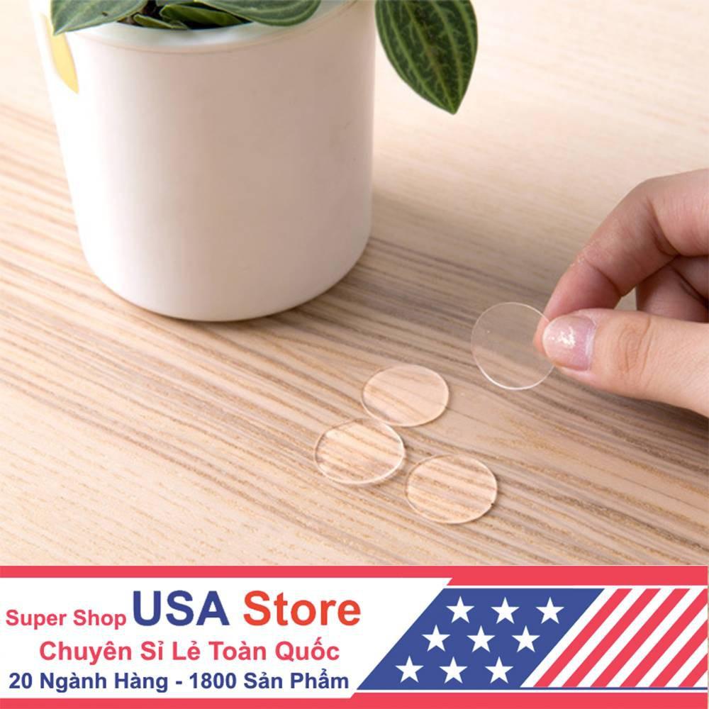 Set 70 Miếng Siêu Dính Siêu Chắc, Giữ Đồ Vật Cố Định (Hình Tròn) - Miếng Dính Tượng Tứ Không