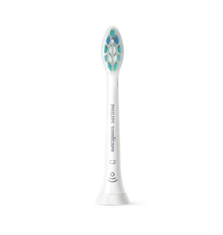 Đầu Bàn Chải Điện C2 Philips Sonicare  HX9024/67 Làm Sạch Mảng Bám, Sạch Sâu - Bộ 4 Cái - Trắng - Hàng Chính Hãng