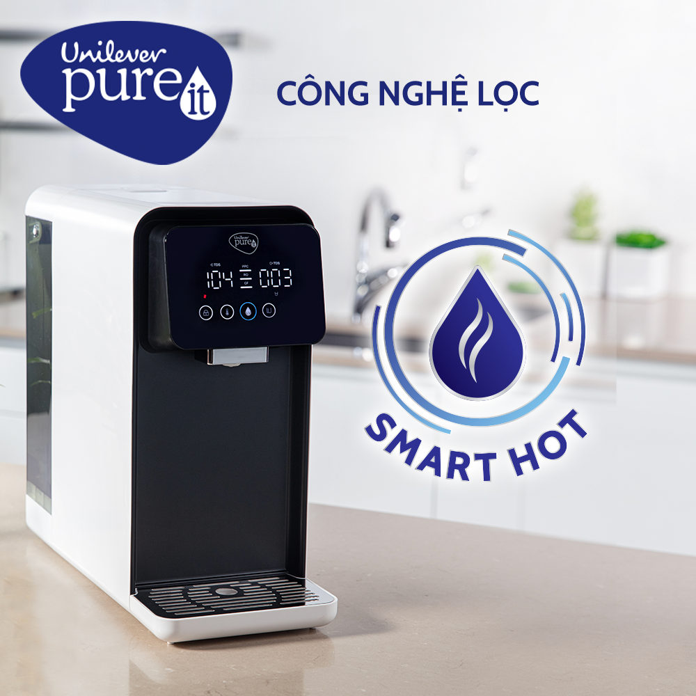 Máy Lọc Nước Pureit Lavita - CR5240 Chức Năng Làm Nóng Nhiều Cấp Độ Tích Hợp Công Nghệ RO+UV - Hàng Chính Hãng